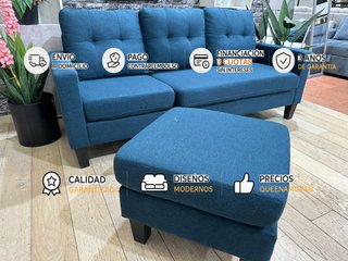SOFA CON PUF CONVERTIBLE
