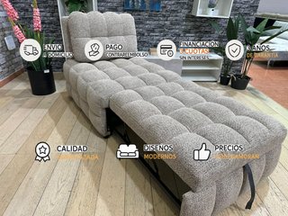 SOFA CAMA PERSONAL ACOLCHADA