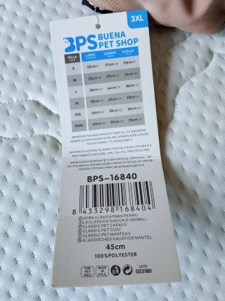 Chaqueta para perro acolchada