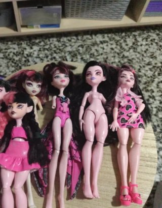 Lote Draculaura Monster High Muñeca