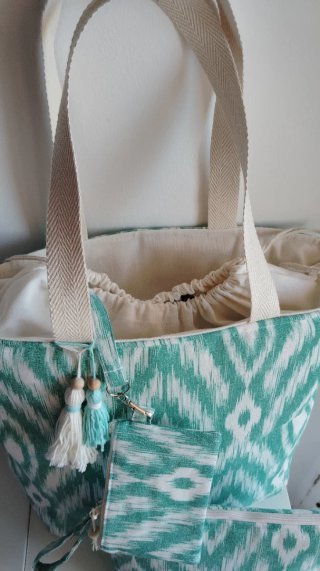 Bolso Tote XL y Neceser