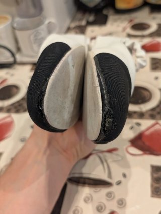 Chanel Bailarinas Mary Janes Cuero Talla 40