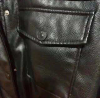 Chaqueta efecto piel H&M Divided Talla M