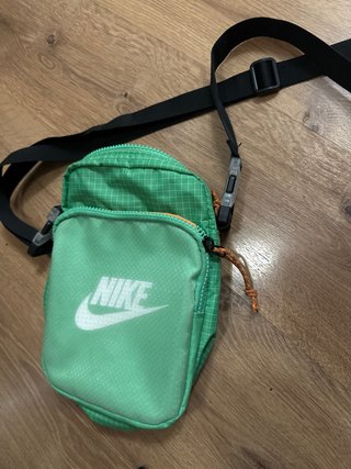 Bolso Bandolera Nike Verde Original