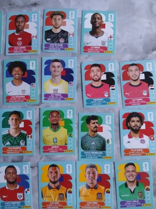 109 Cromos Mundial 2026 Panini