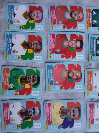 109 Cromos Mundial 2026 Panini