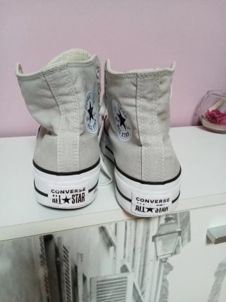 Zapatillas Converse All-Star grises T.37