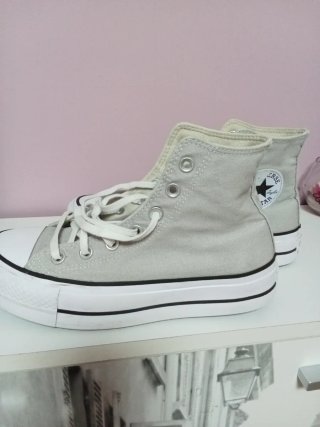 Zapatillas Converse All-Star grises T.37
