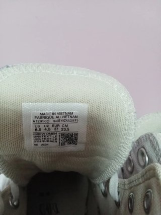 Zapatillas Converse All-Star grises T.37
