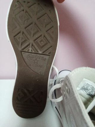 Zapatillas Converse All-Star grises T.37