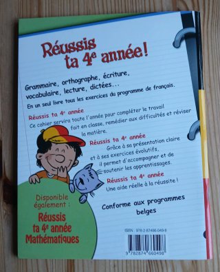 4 Libros de.texto Gramatica francesa para niños