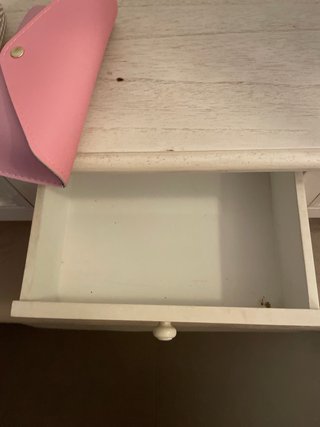 Mueble recibidor o tocador con espejo