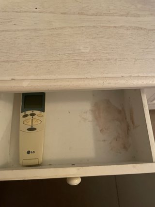 Mueble recibidor o tocador con espejo