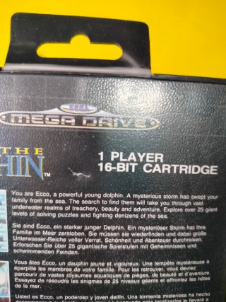 Ecco the Dolphin Sega Mega Drive