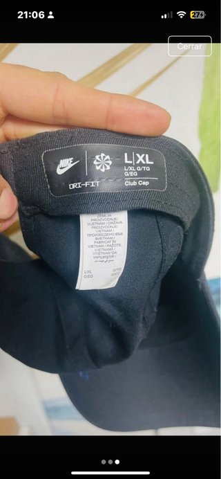 Gorra Nike Negra