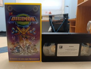 Película VHS Digimon: La Película (Español)