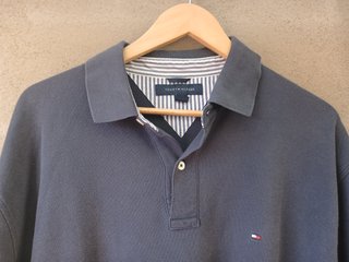 Polo Tommy Hilfiger Talla XL Azul
