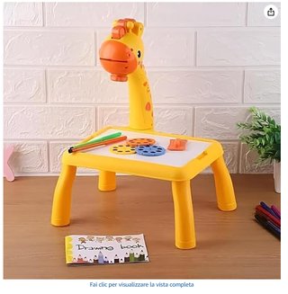 Tavolo da disegno con proiettore per bambini