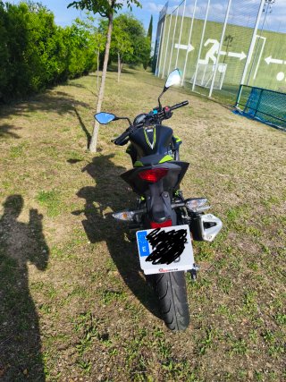 Kawasaki z125,con 5300km,del 2022