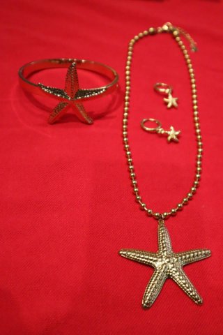 Conjunto Joyas Doradas