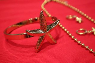 Conjunto Joyas Doradas