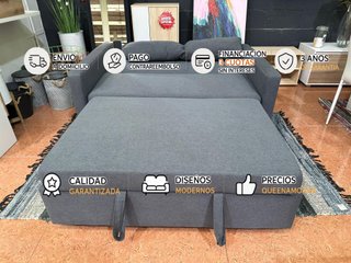 Nuevo sofa cama 2 plazas - tela