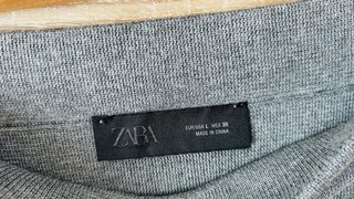Falda punto Zara
