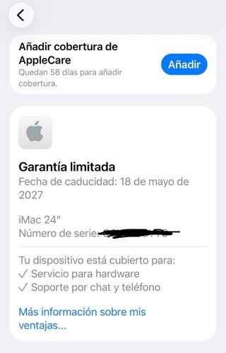 iMac M4 16GB 256GB GARANTIA APPLE