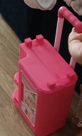 Cocinita de juguete portátil para niñas