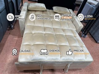 Oferta! Nuevo sofa cama 2 plazas + cojines