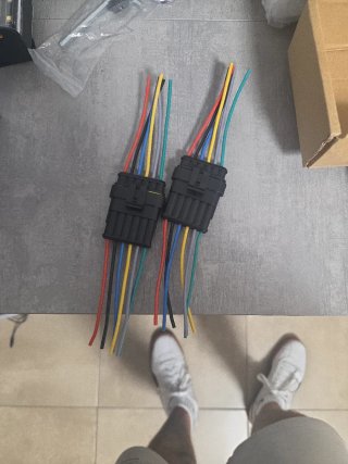 Conectores estancos para coche 2 unidades