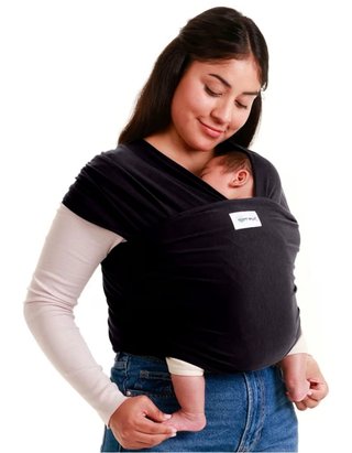 Fular portabebés SleepyWrap negro