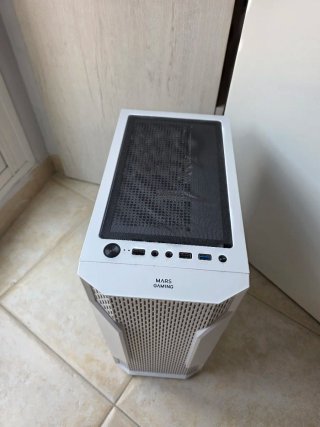 Caja PC Gaming Mars Gaming MCAW Blanca