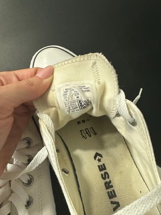 Converse plataforma beige/blanco