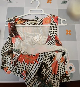 vestido verano sin mangas lipupu T.S estilo bohemi