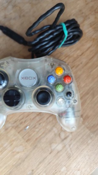 Mando Xbox clasica Cristal