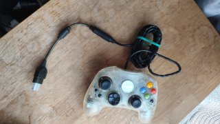 Mando Xbox clasica Cristal