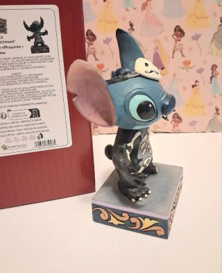 Stitch Halloween Jim Shore Esqueleto