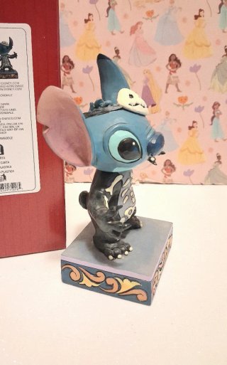 Stitch Halloween Jim Shore Esqueleto