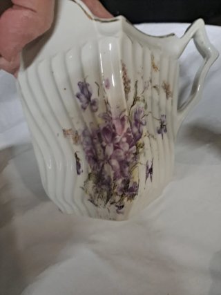 Juego de té de cerámica antiguo