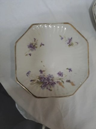 Juego de té de cerámica antiguo