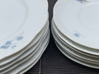 Rosenthal Juego 12 Platos Porcelana Vintage