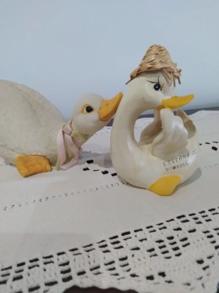 Figuras  Cerámica patitos