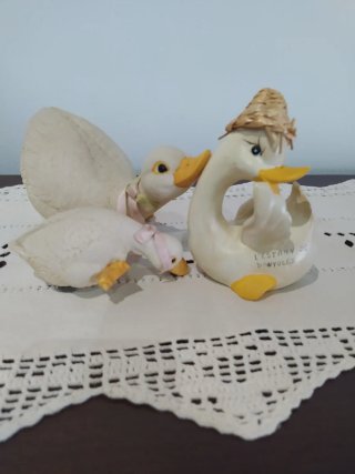 Figuras  Cerámica patitos