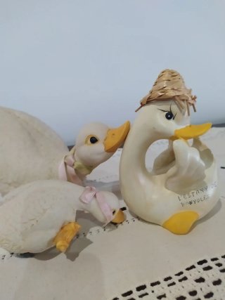 Figuras  Cerámica patitos