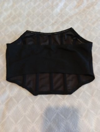 Top Corsé Negro