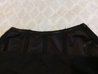 Top Corsé Negro