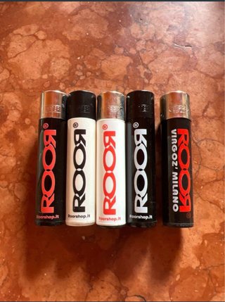 5 Accendini Clipper ROOR