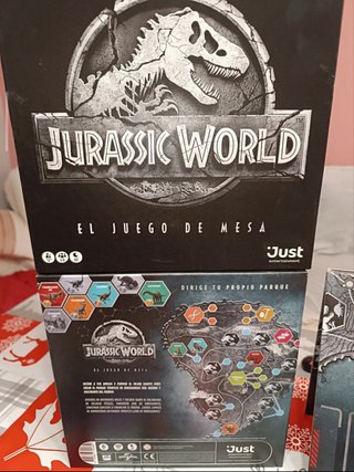 Juego de mesa de Jurassic World.