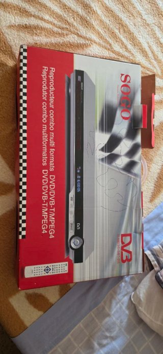 Reproductor DVD SOGO combo DVB-T MPEG4